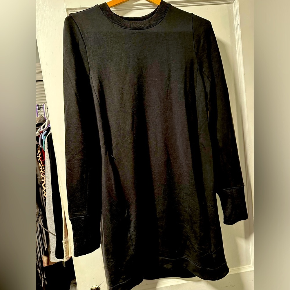 Athleta Coaster Luxe sweatshirt dress